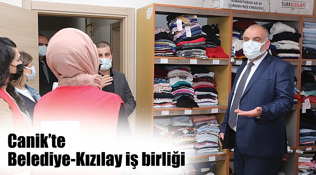 Canik’te Belediye-Kızılay iş birliği