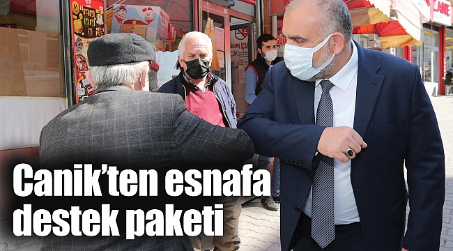 Canik’ten esnafa destek paketi