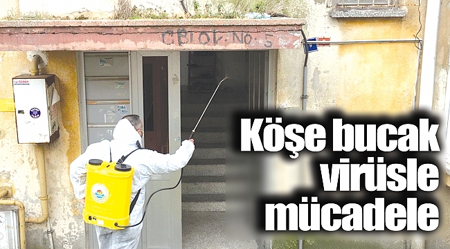 Köşe bucak virüsle mücadele 