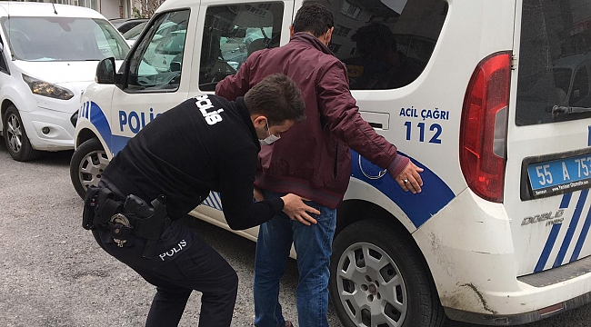 Markette hırsızlık şüphelisine suçüstü