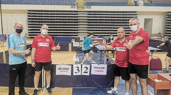 Masa tenisine Samsun damgası