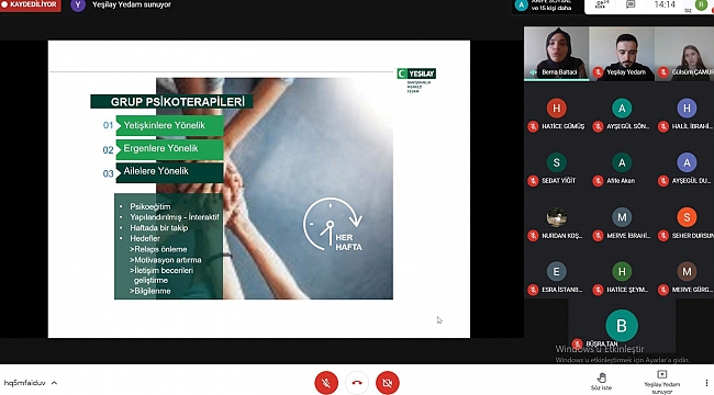Öğrencilere bağımlılık ve mücadele anlatıldı
