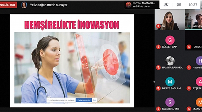 OMÜ’de hemşirelik söyleşisi