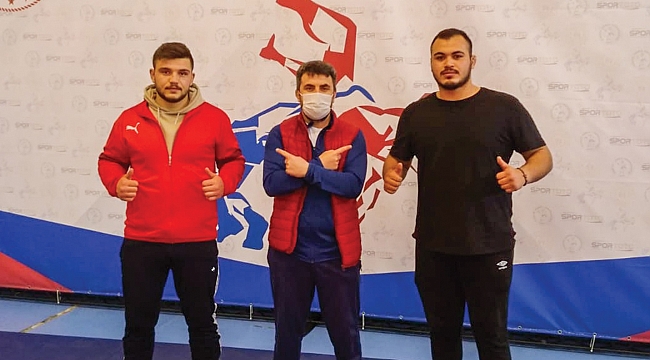 Samsunlu güreşçiler Milli Takım’da