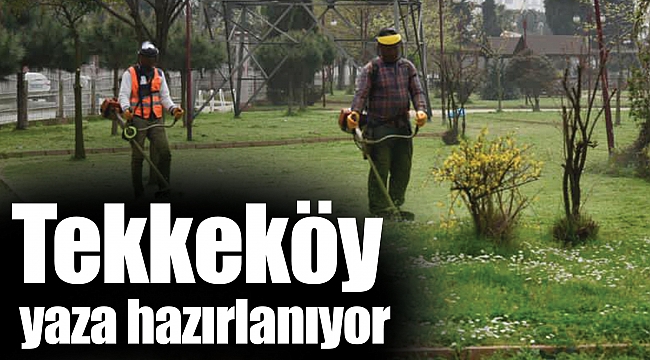 Tekkeköy yaza hazırlanıyor
