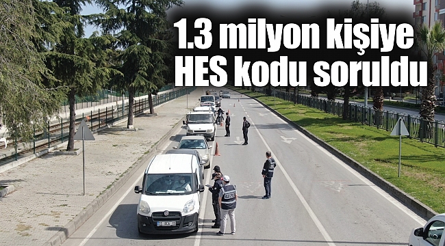 1.3 milyon kişiye HES kodu soruldu