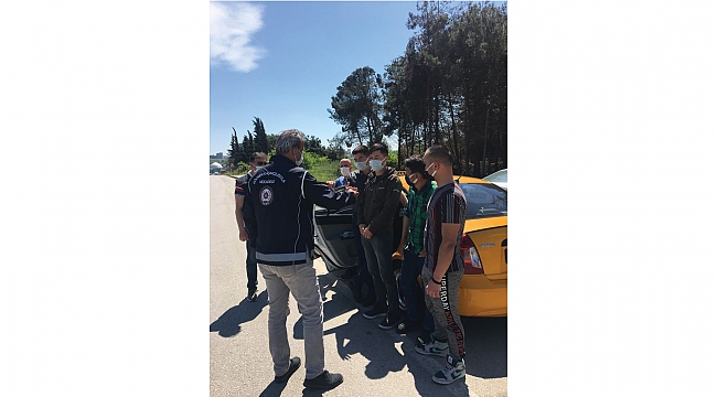 7 kaçak Afgan yakalandı