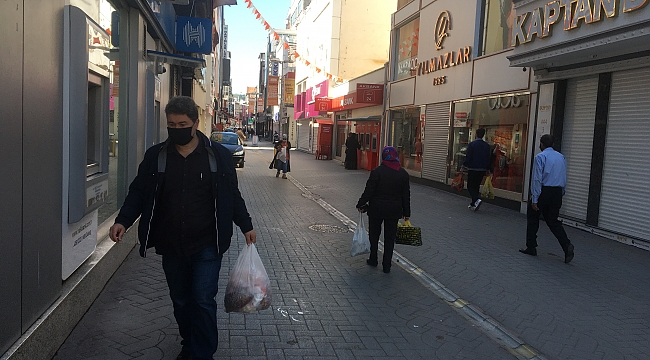 Arife gününde tam kapanma sessizliği