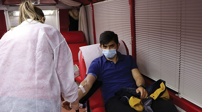 İftar sonrası 108 ünite kan bağışı 