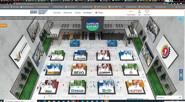 İş dünyası sanal fuarda buluştu