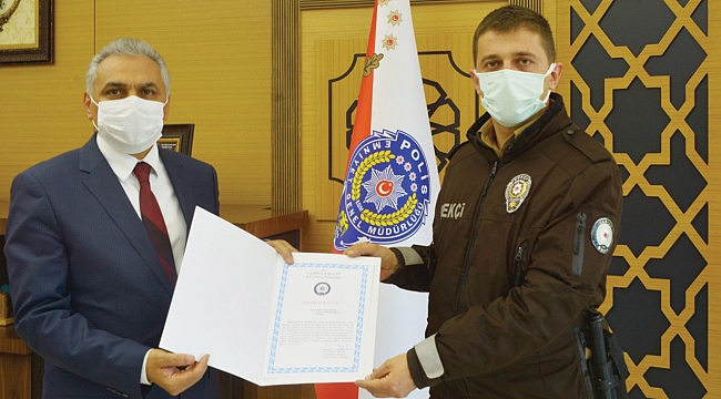 Kahraman bekçiye ödül