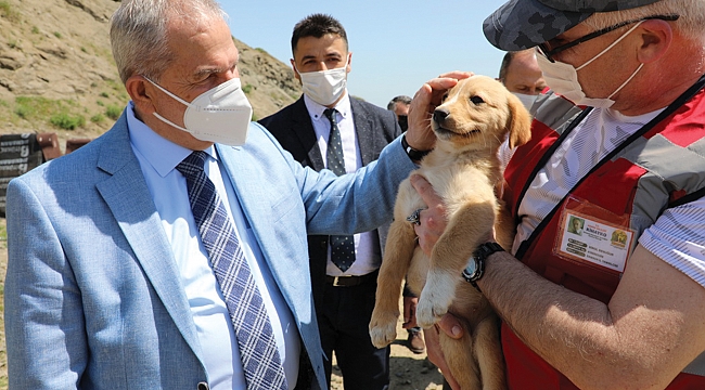 Kendi elleriyle besledi