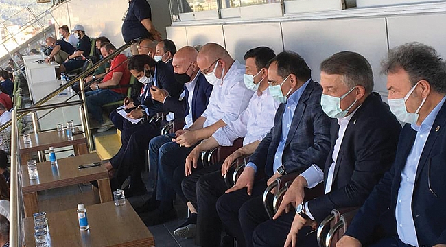 Samsunspor’a tam destek