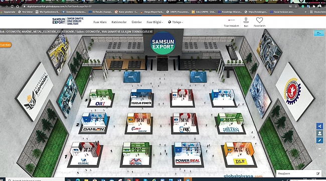 Sanal fuarı 5 bin 500 kişi ziyaret etti