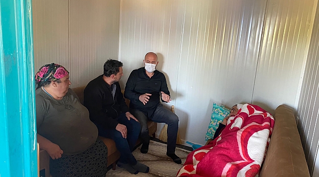 Tekkeköy'den aileye sıcak yuva