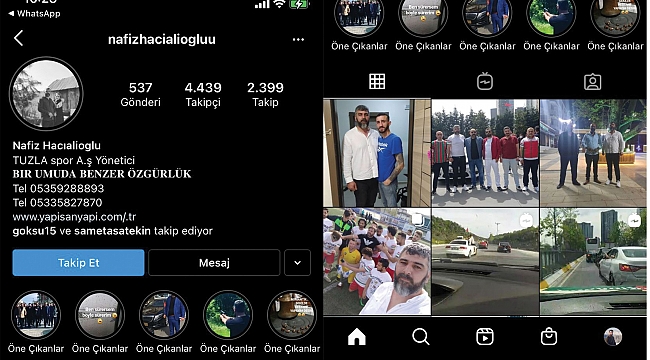 Tuzlaspor yöneticisinden tepki çeken paylaşım