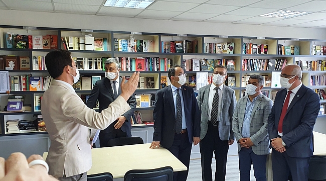 Bafra'da kütüphane yenilendi
