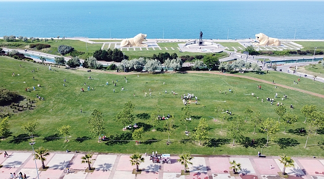 Cumartesi piknik alanları doldu