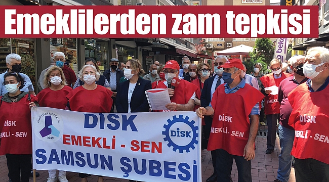 Emeklilerden zam tepkisi