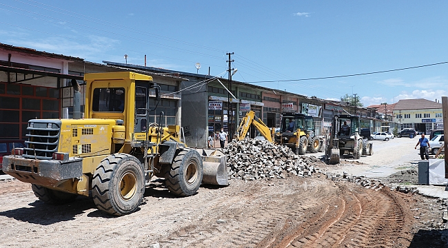 Havza'da Küçük Sanayi Sitesi yenileniyor