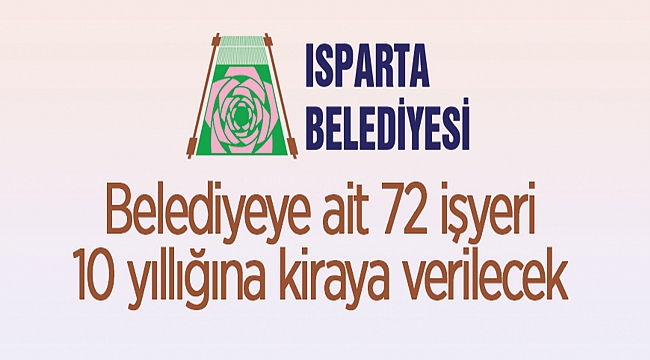 İLAN ISPARTA BELEDİYE BAŞKANLIĞINDAN