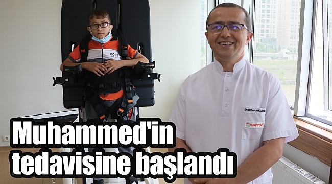 Muhammed'in tedavisine başlandı
