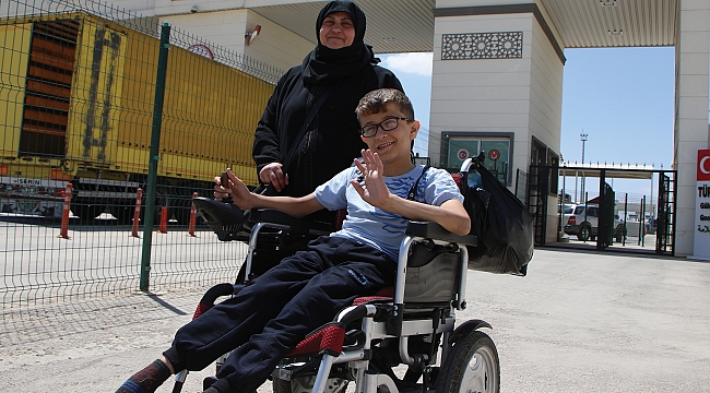Muhammed tedavisi için Samsun'a yola çıktı