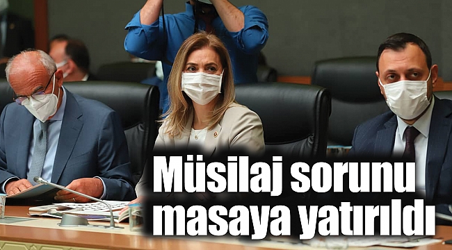 Müsilaj sorunu masaya yatırıldı