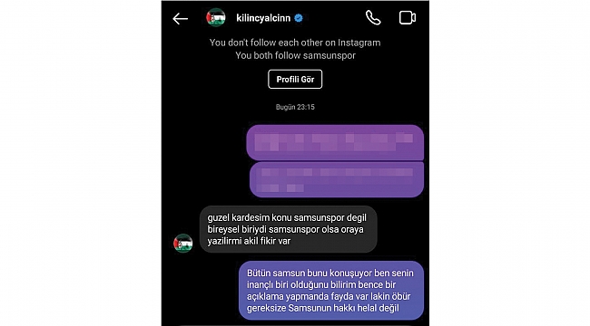 O diyaloğa büyük tepki!