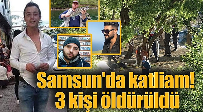 Samsun'da katliam! 3 kişi öldürüldü