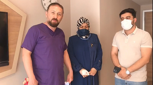 Tedavinin ikinci gününde yürüdü