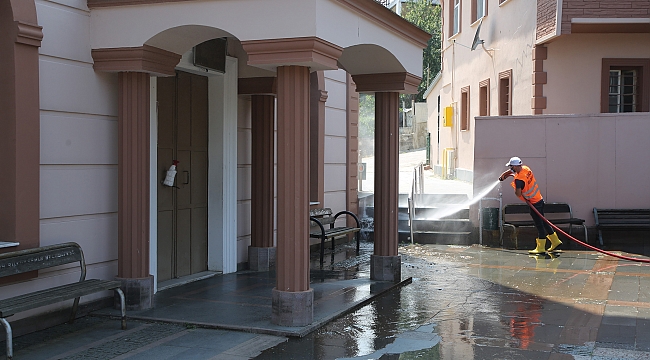 Atakum'da ibadethaneler bayrama hazır 