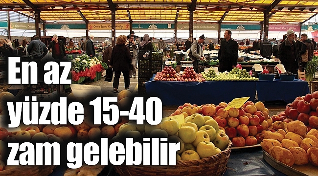 En az yüzde 15-40 zam gelebilir