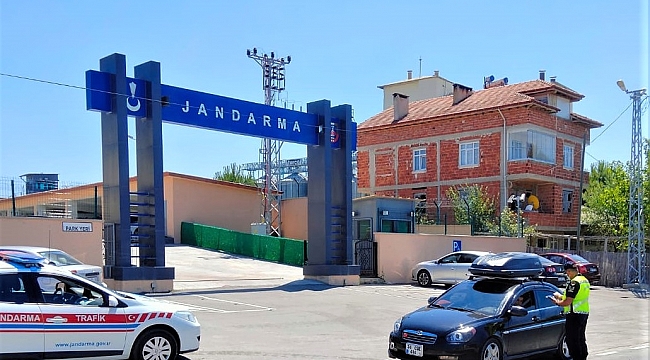 Kavak'ta jandarma denetimi