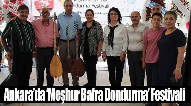 Ankara’da ‘Meşhur Bafra Dondurma’ Festivali