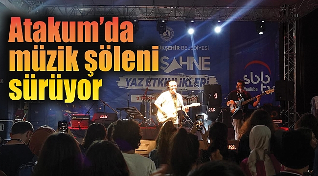 Atakum’da müzik şöleni sürüyor