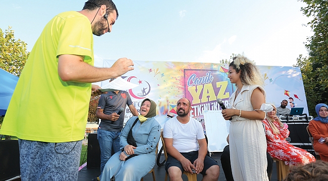 Canik’te Yaz Etkinliği eğlencesi