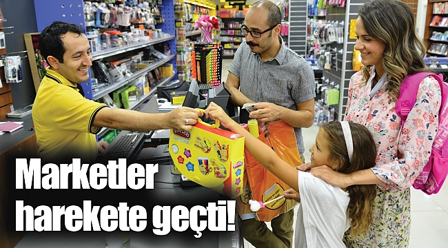 Marketler harekete geçti! 