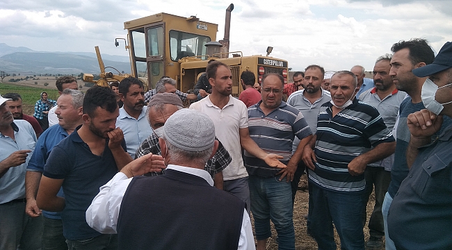 Vezirköprü'de gergin anlar