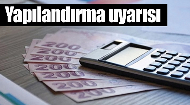 Yapılandırma uyarısı