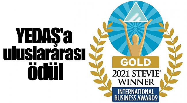 YEDAŞ'a uluslararası ödül