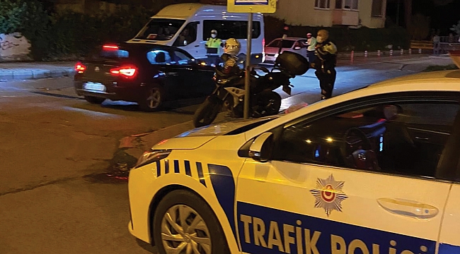 3 saatte 98 ehliyete el konuldu