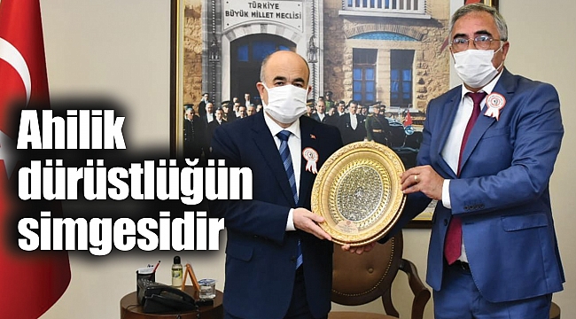 Ahilik dürüstlüğün simgesidir