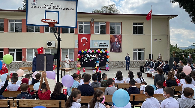 Kavak’ta okullarda pandemi önlemi