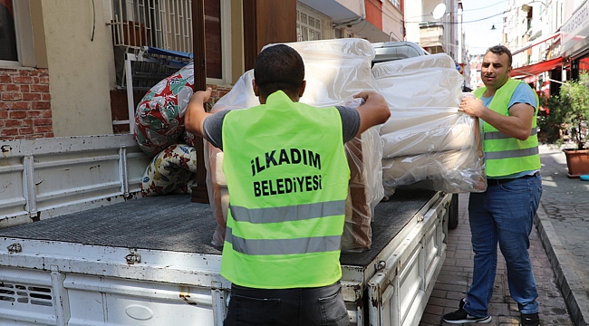 Sel mağduru ailenin evi yenilendi