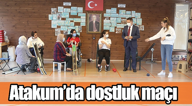 Atakum’da dostluk maçı