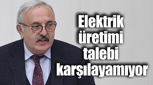 Elektrik üretimi talebi karşılayamıyor