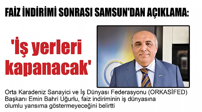 'İş yerleri kapanacak'