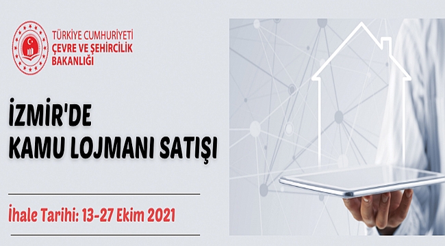 İZMİR ÇEVRE VE ŞEHİRCİLİK İL MÜDÜRLÜĞÜ  TAŞINMAZ SATIŞI İHALE İLANI