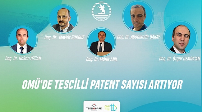 OMÜ’den 4 patent tescili daha